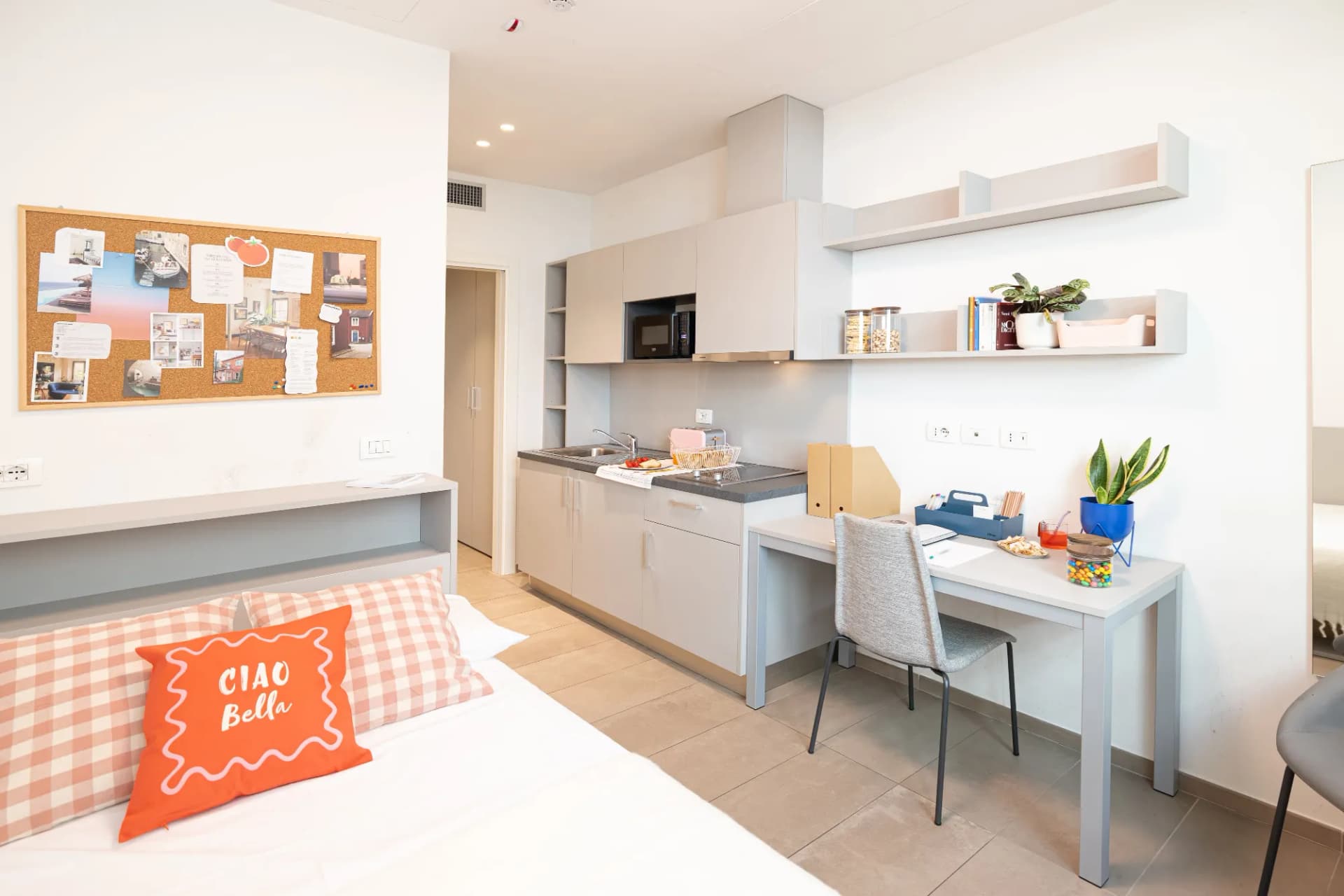 Monolocale Smart con vista sul cortile
