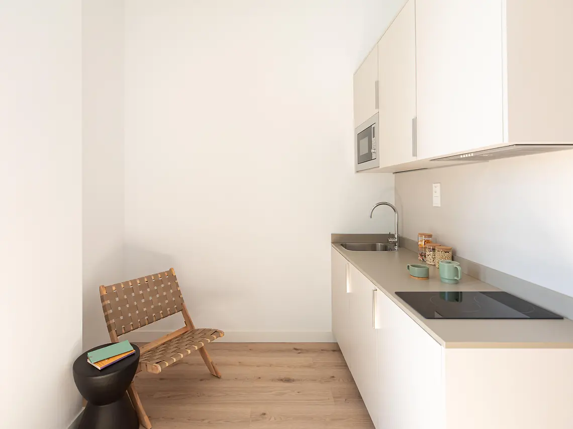 Singola con cucina Plus a Siviglia 3