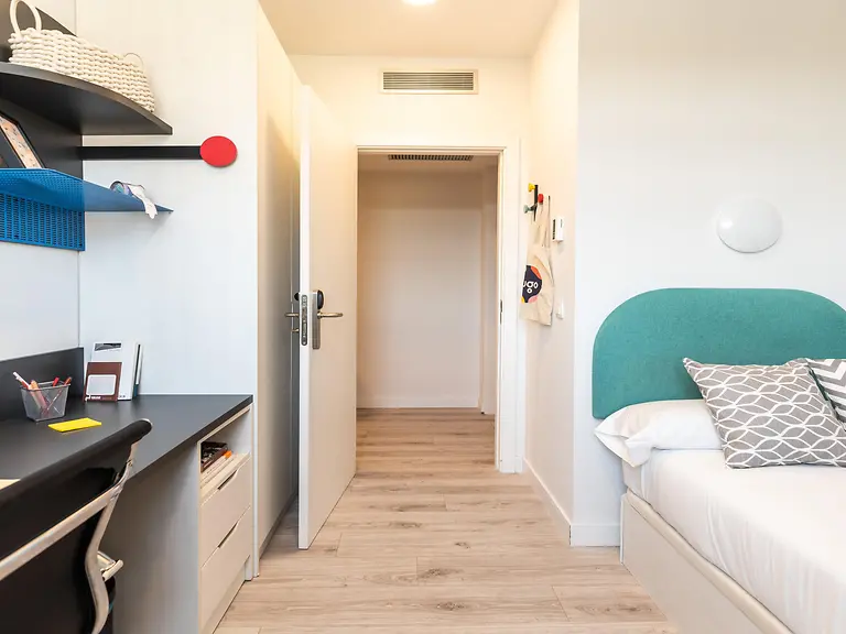 Singola bagno condiviso