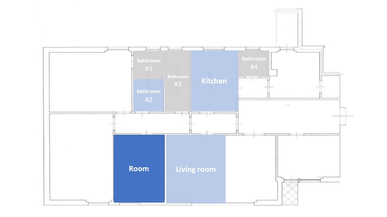 Shared Room in Pisa photo 2