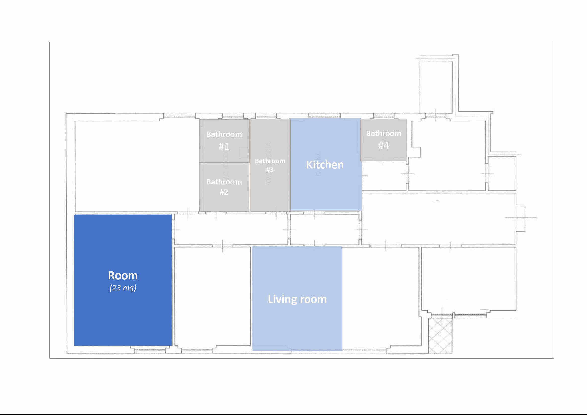 Shared Room in Pisa photo 3